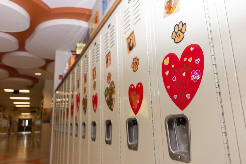 A labor of love: Case student makes valentines for everyone in the school